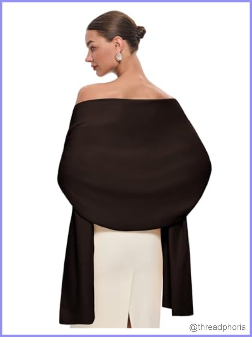 Pashmina Shawl Wrap Large Wedding Bridal Evening Winter Scarf